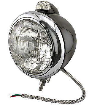 1928-34 Guide Style Headlamps SR-13000-BLK