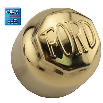 1909-10 Brass Hub Cap T-2819