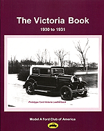 The Model A Ford Victoria Book BP-190