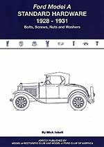 Ford Model A Standard Hardware Book  -  Code: AHDW