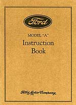 Model A Instruction Book 1928  -  Code: LA3