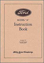 Model A Instruction Book 1931  -  Code: LA3A