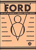 1939-40 Engine Chassis repair manual  -  Code: LV15