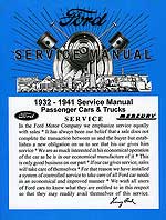 1932-41 Service manual  -  Code: LV224