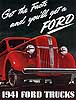 1941 Truck & Commercial Car sales brochure  -  Code: LV237