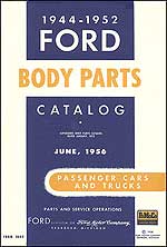 44-52 Ford body parts catalog  -  Code: LV44