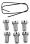 1928-31 Torque Tube to Housing Bolt Set A-4505-MB - view 1