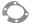 1948-66 Rear Axle Housing Gasket 8M-2245-A - view 1